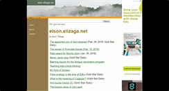 Desktop Screenshot of elson.elizaga.net