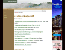 Tablet Screenshot of elson.elizaga.net